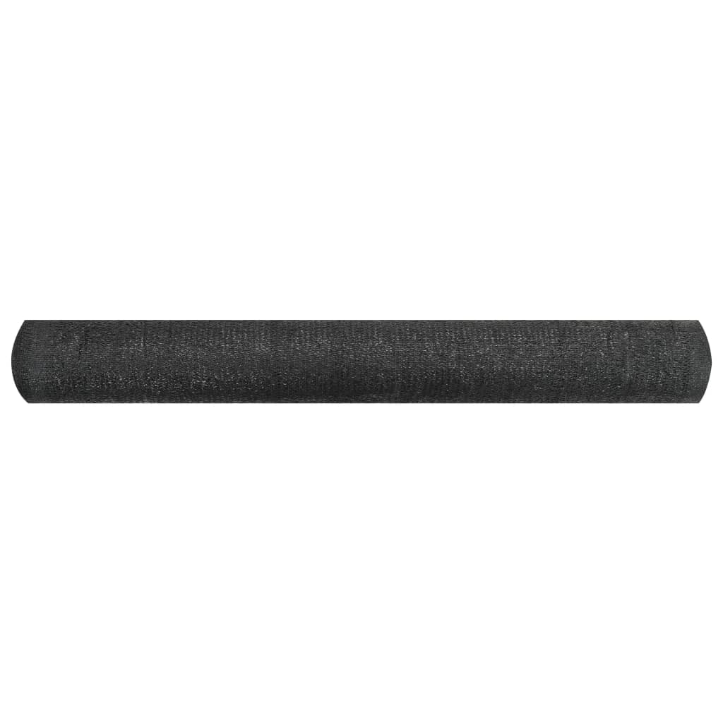 Rete per Privacy Nera 1x10 m in HDPE 195 g/m²