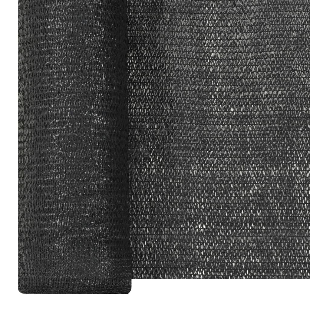 Rete per Privacy Nera 1x10 m in HDPE 195 g/m²