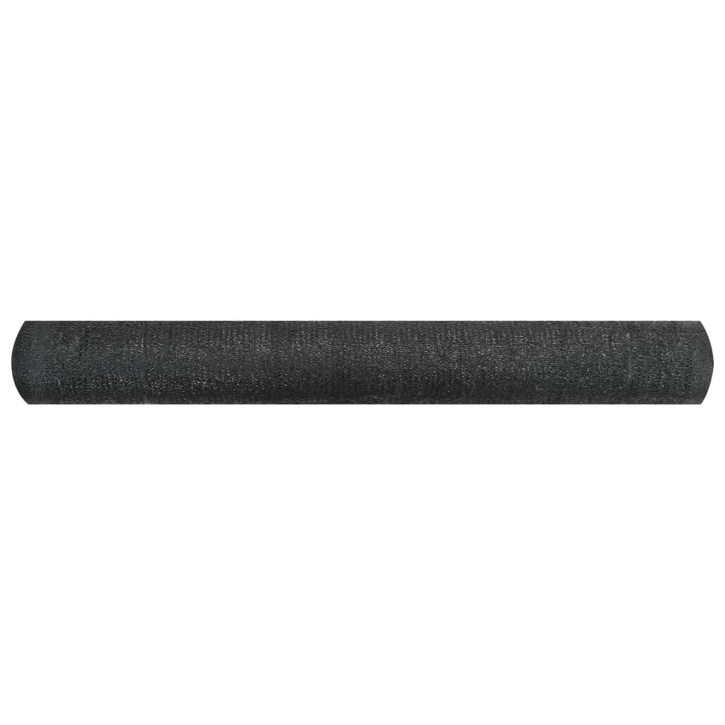 Rete per Privacy Nera 1,2x50 m in HDPE 195 g/m²