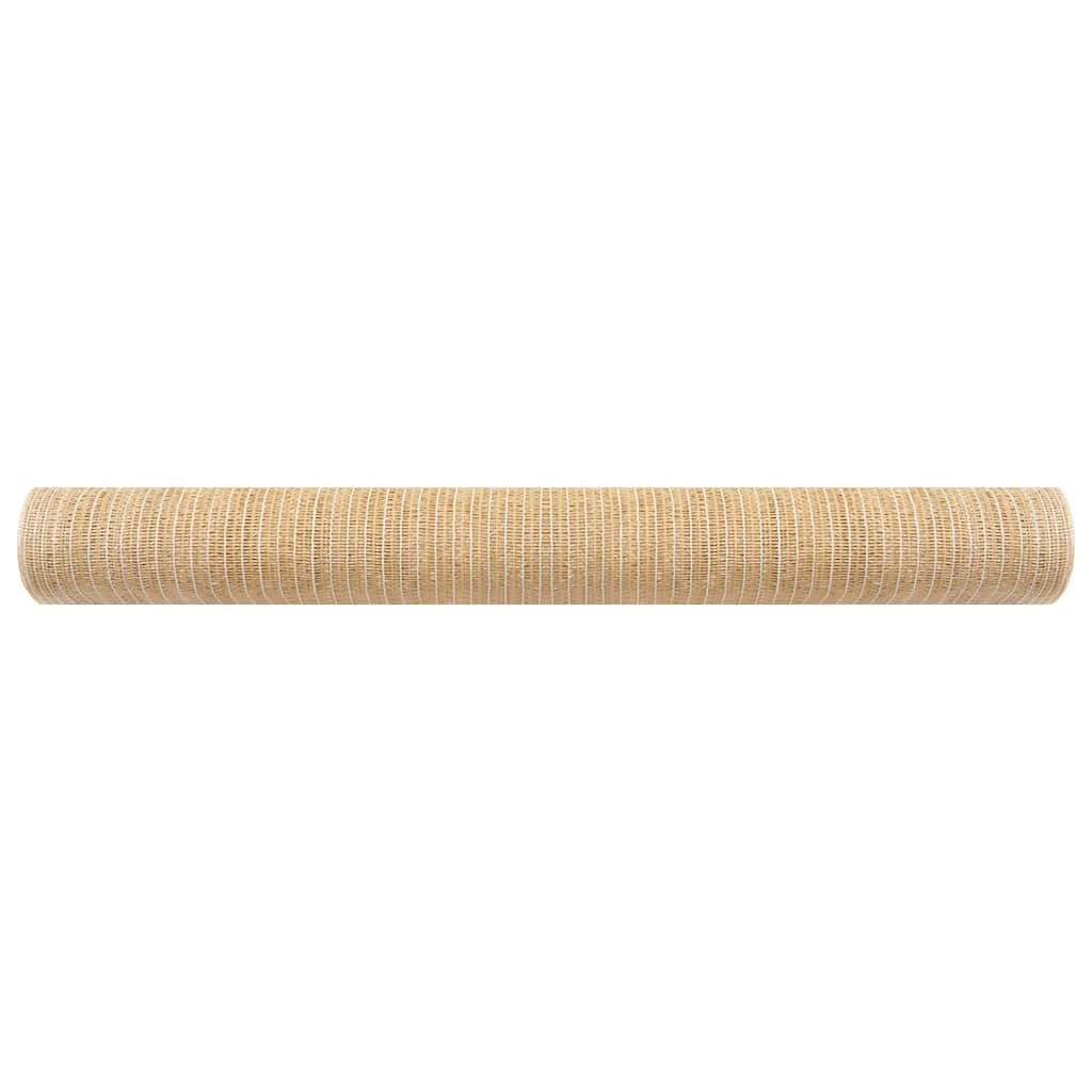 Rete per Privacy Beige 2x25 m in HDPE 195 g/m²