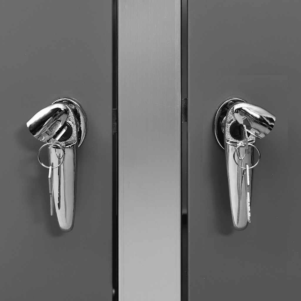 Copribidone per Spazzatura Singolo 69x77,5x115cm Acciaio Inox