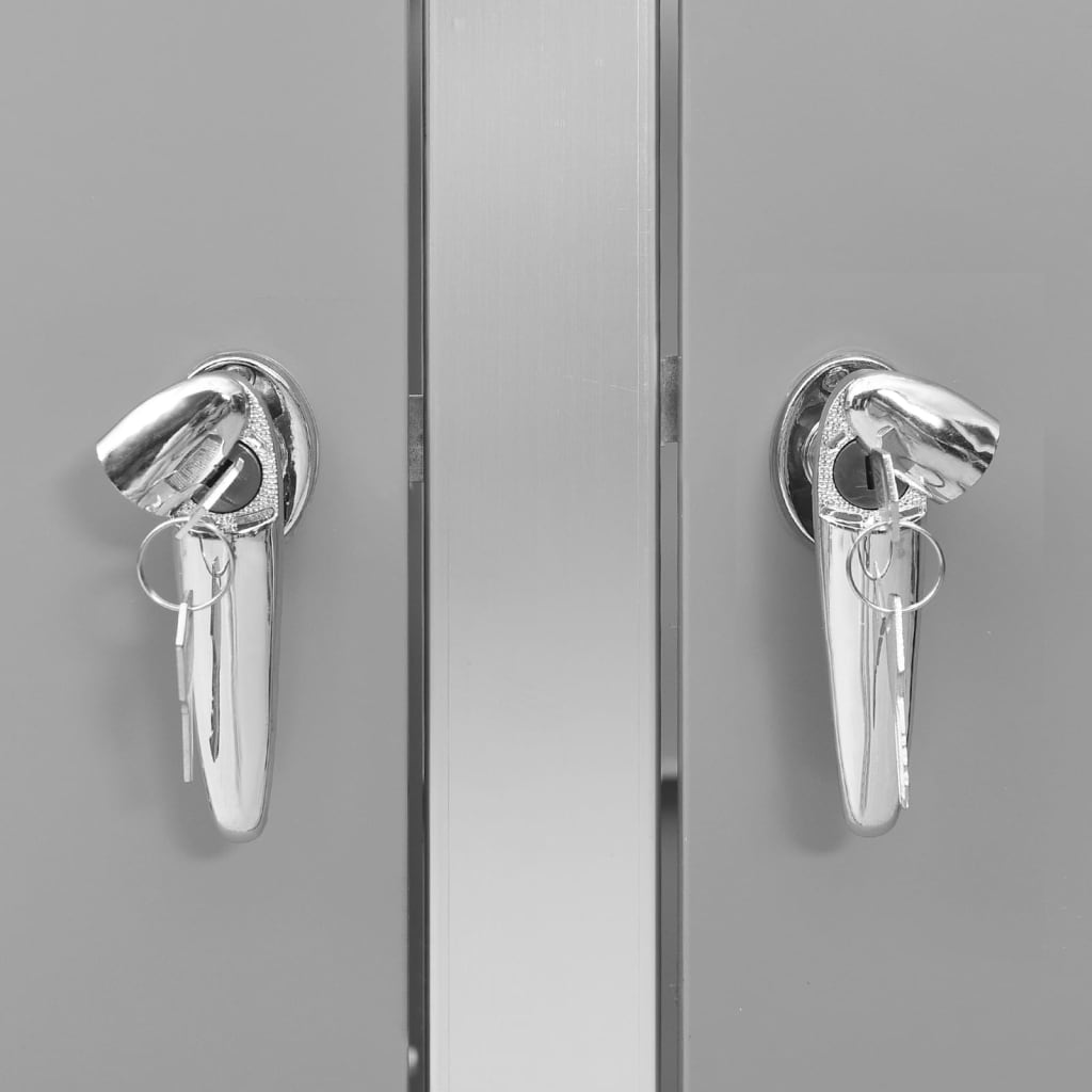 Copribidone per Spazzatura Singolo 69x77,5x115cm Acciaio Inox