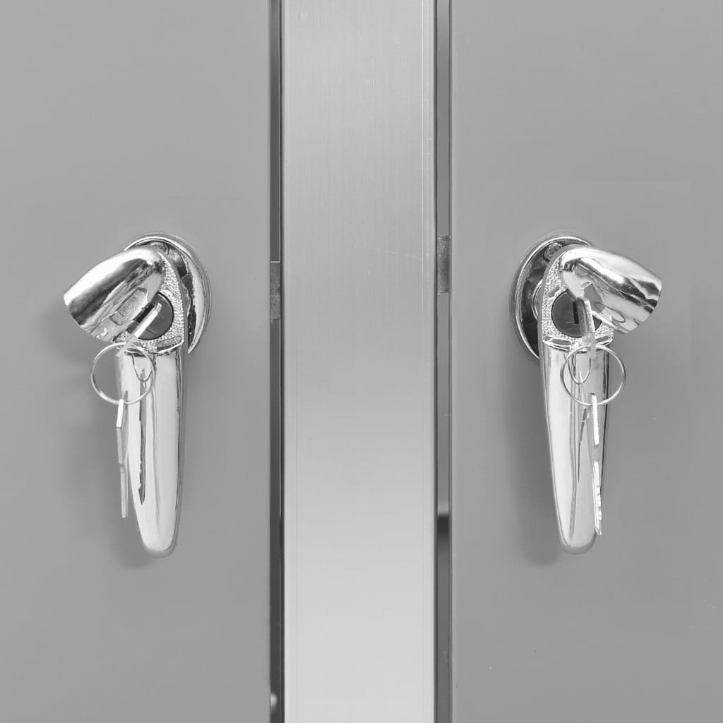 Copribidone per Spazzatura Singolo 69x77,5x115cm Acciaio Inox