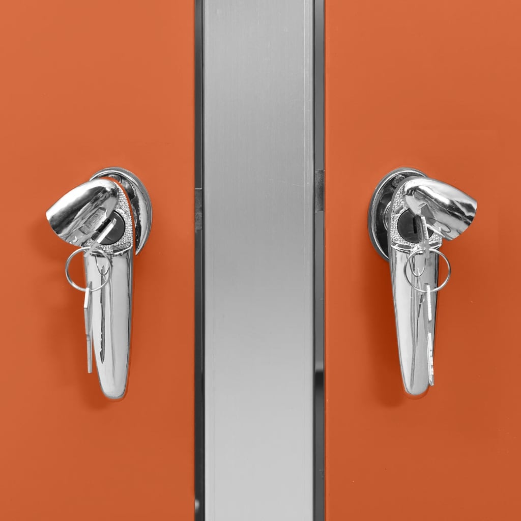 Copribidone per Spazzatura Singolo 69x77,5x115cm Acciaio Inox