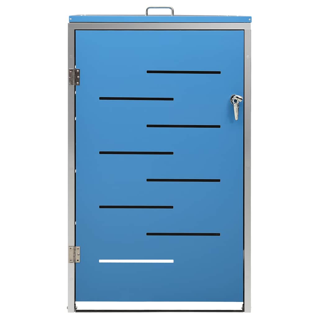 Copribidone per Spazzatura Singolo 69x77,5x115cm Acciaio Inox