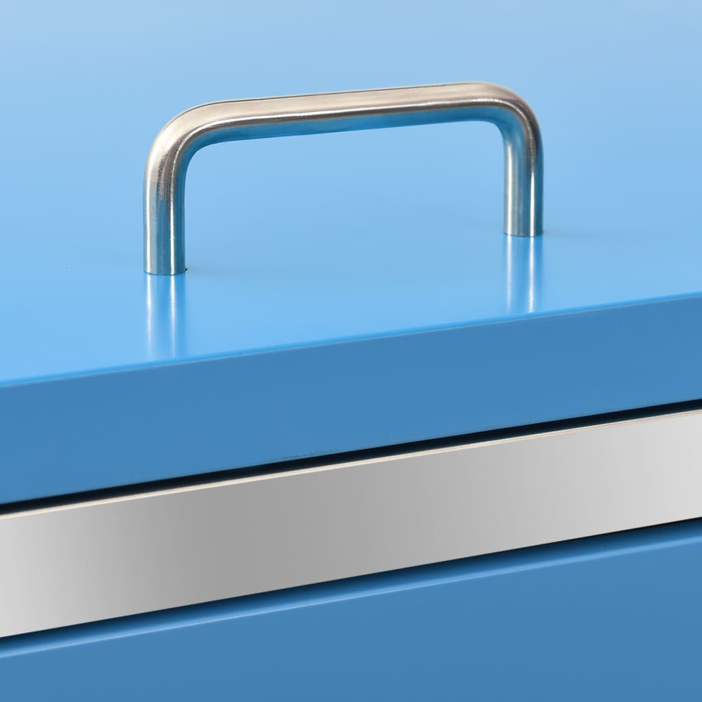 Copribidone per Spazzatura Singolo 69x77,5x115cm Acciaio Inox