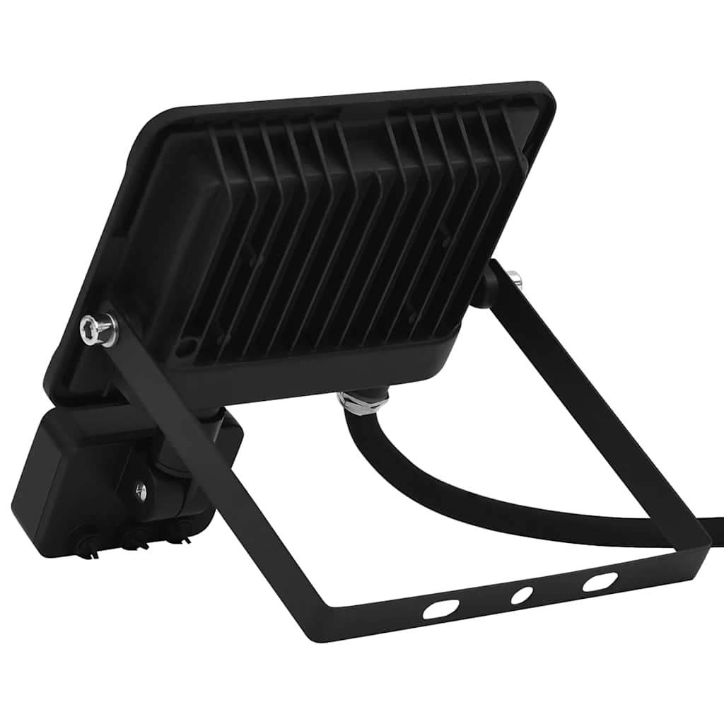 Faretto a LED con Sensore 30 W Bianco Caldo