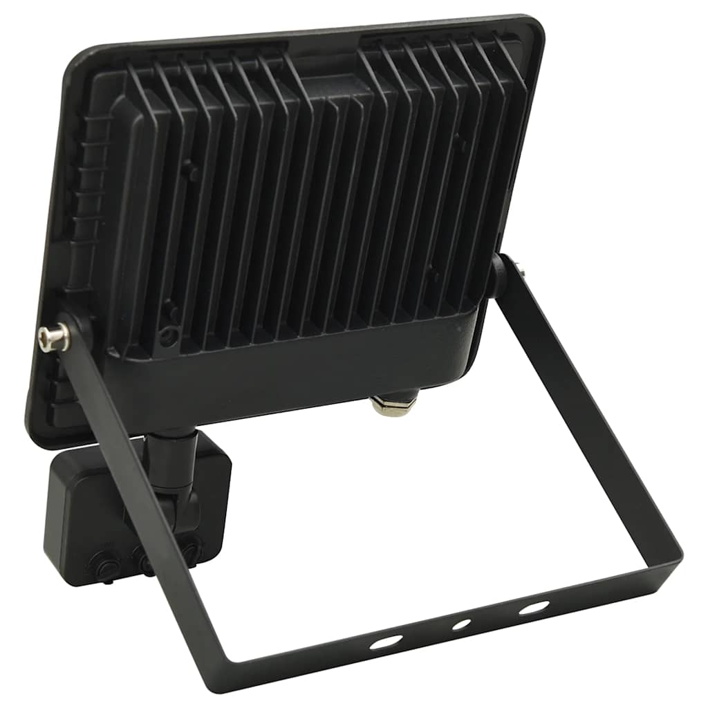Faretto a LED con Sensore 50 W Bianco Caldo