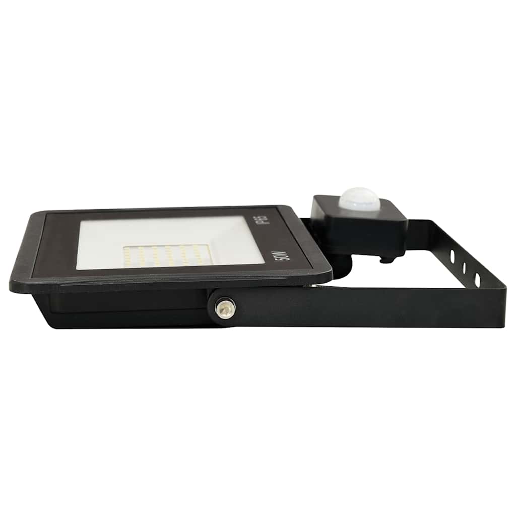 Faretto a LED con Sensore 50 W Bianco Caldo