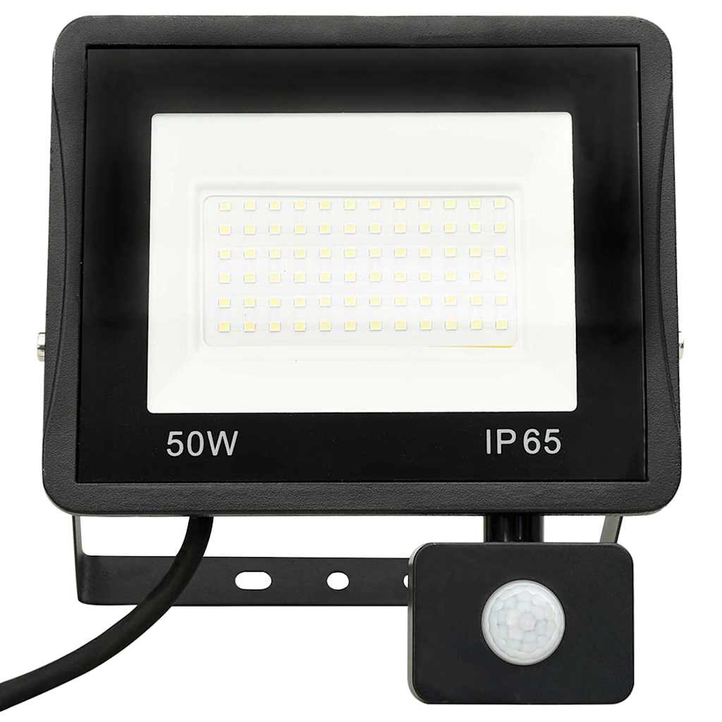 Faretto a LED con Sensore 50 W Bianco Freddo