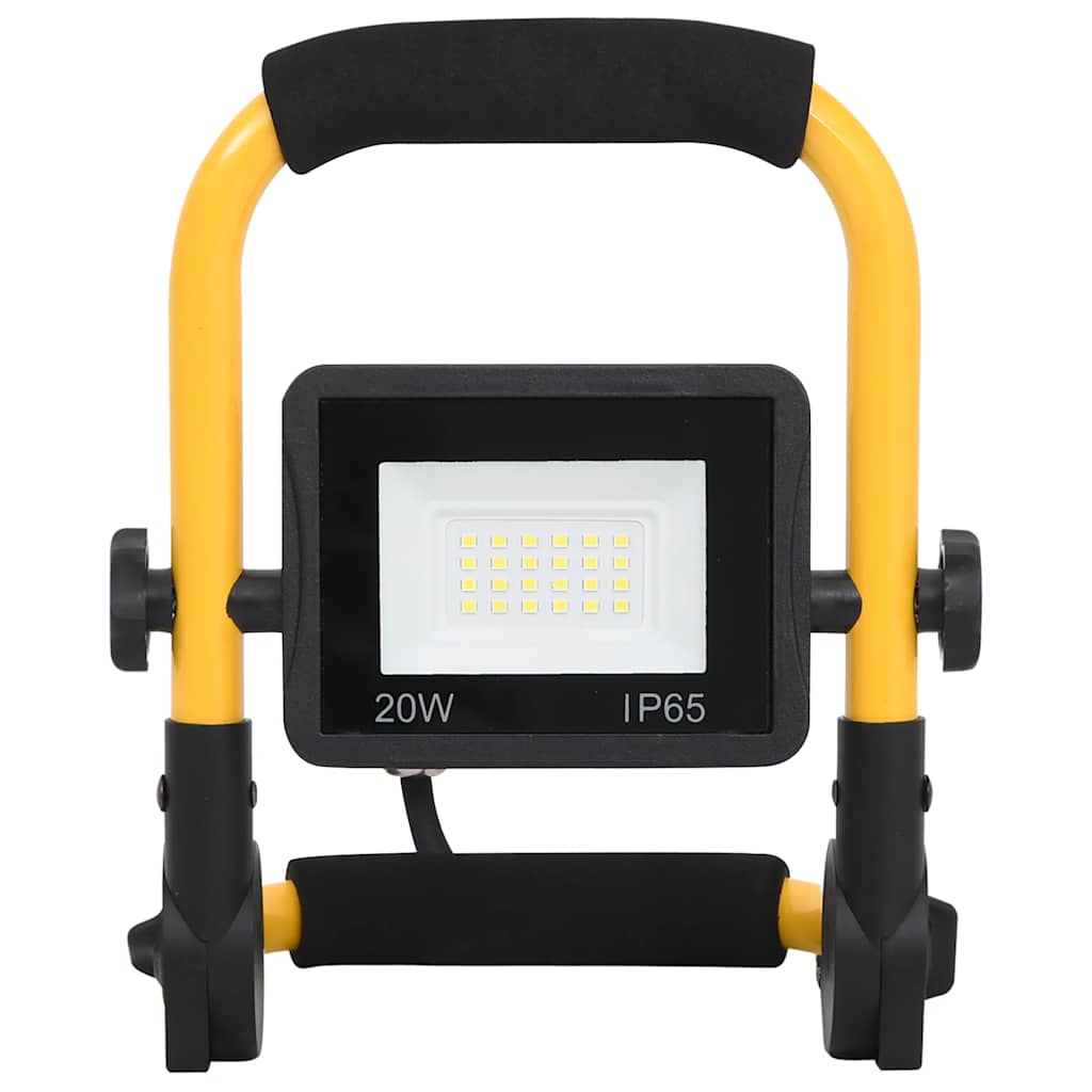 Faretto a LED con Maniglia 20 W Bianco Freddo