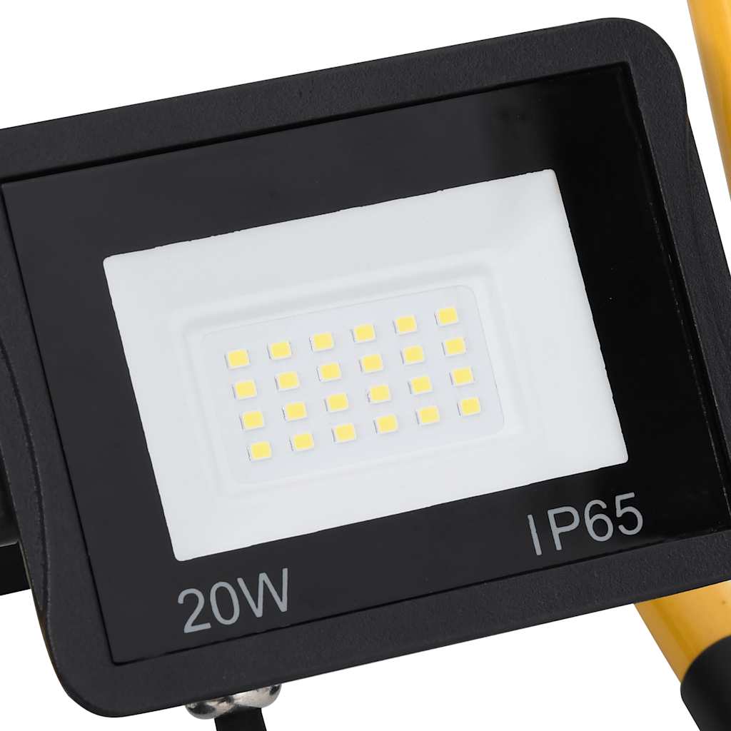 Faretto a LED con Maniglia 20 W Bianco Freddo