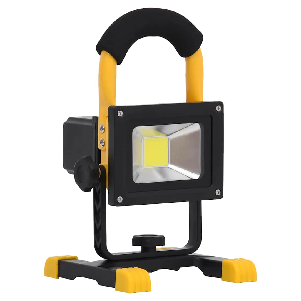 Faretto a LED Ricaricabile con Maniglia 20 W Bianco Freddo