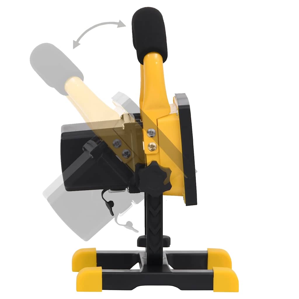 Faretto a LED Ricaricabile con Maniglia 20 W Bianco Freddo