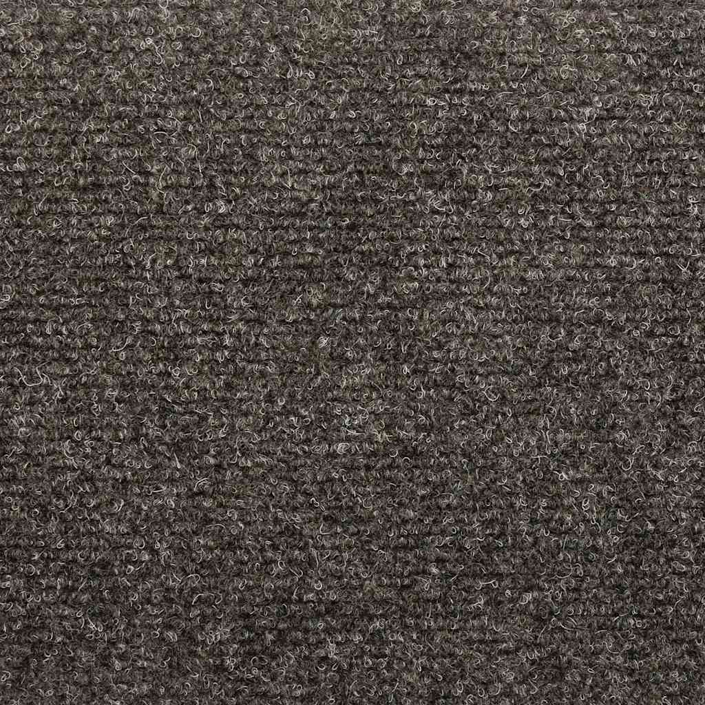 Tappetini per scale autoadesivi 10 pz 65x21x4 cm Antracite Semicircolari Grandi