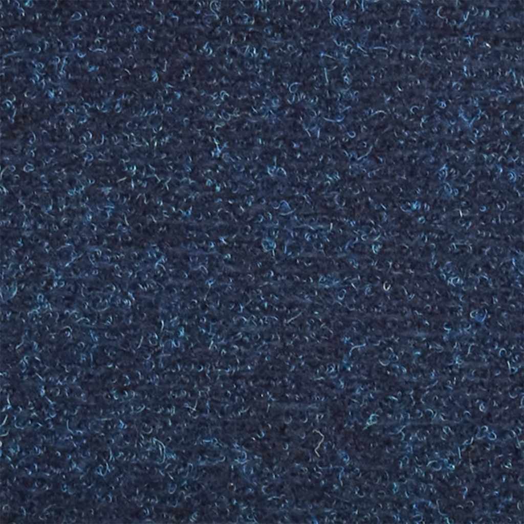 Tappetini per scale autoadesivi 10 pz 65x21x4 cm blu navy semicircolari grandi
