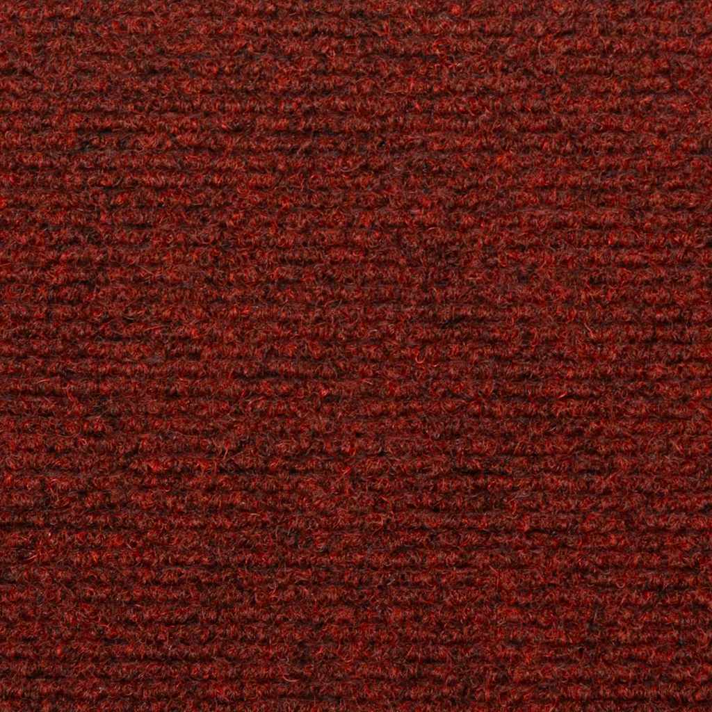 Tappetini per scale autoadesivi 10 pz 65x21x4 cm Bordeaux Rosso Bordo rettangolare