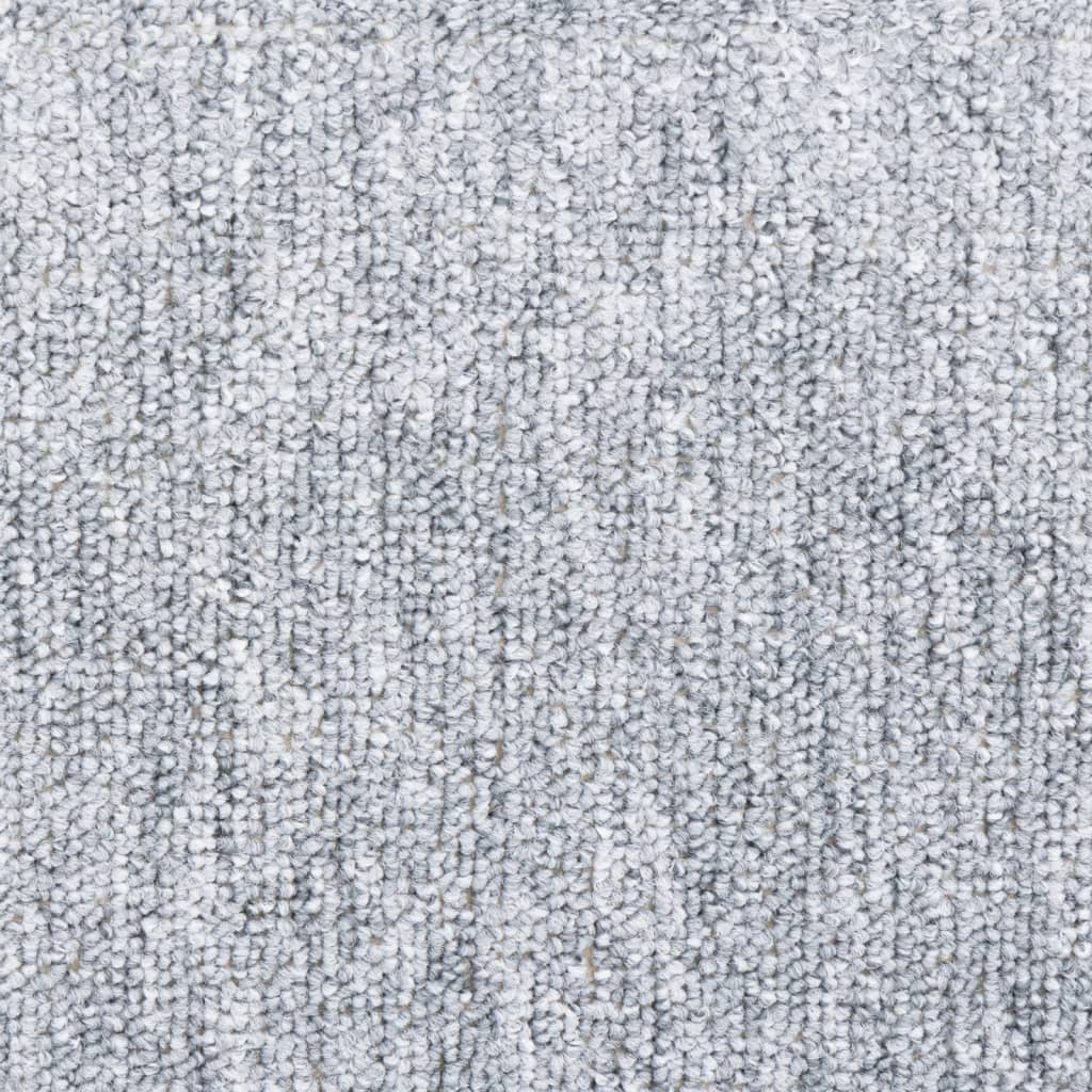 Tappetini per scale 10 pz 65 x 24 x 4 cm Grigio Chiaro