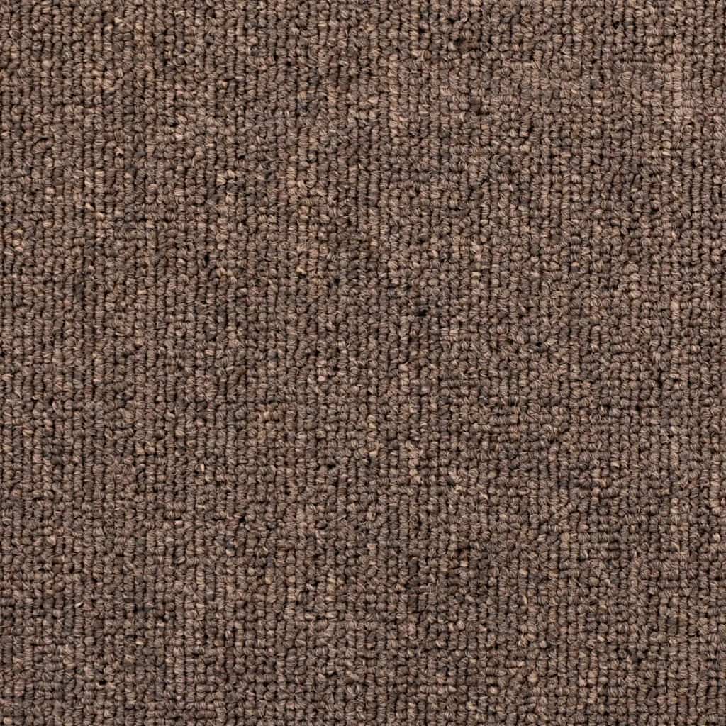 Tappetini per scale 10 pz 65 x 24 x 4 cm Non-Slip Marrone caffè