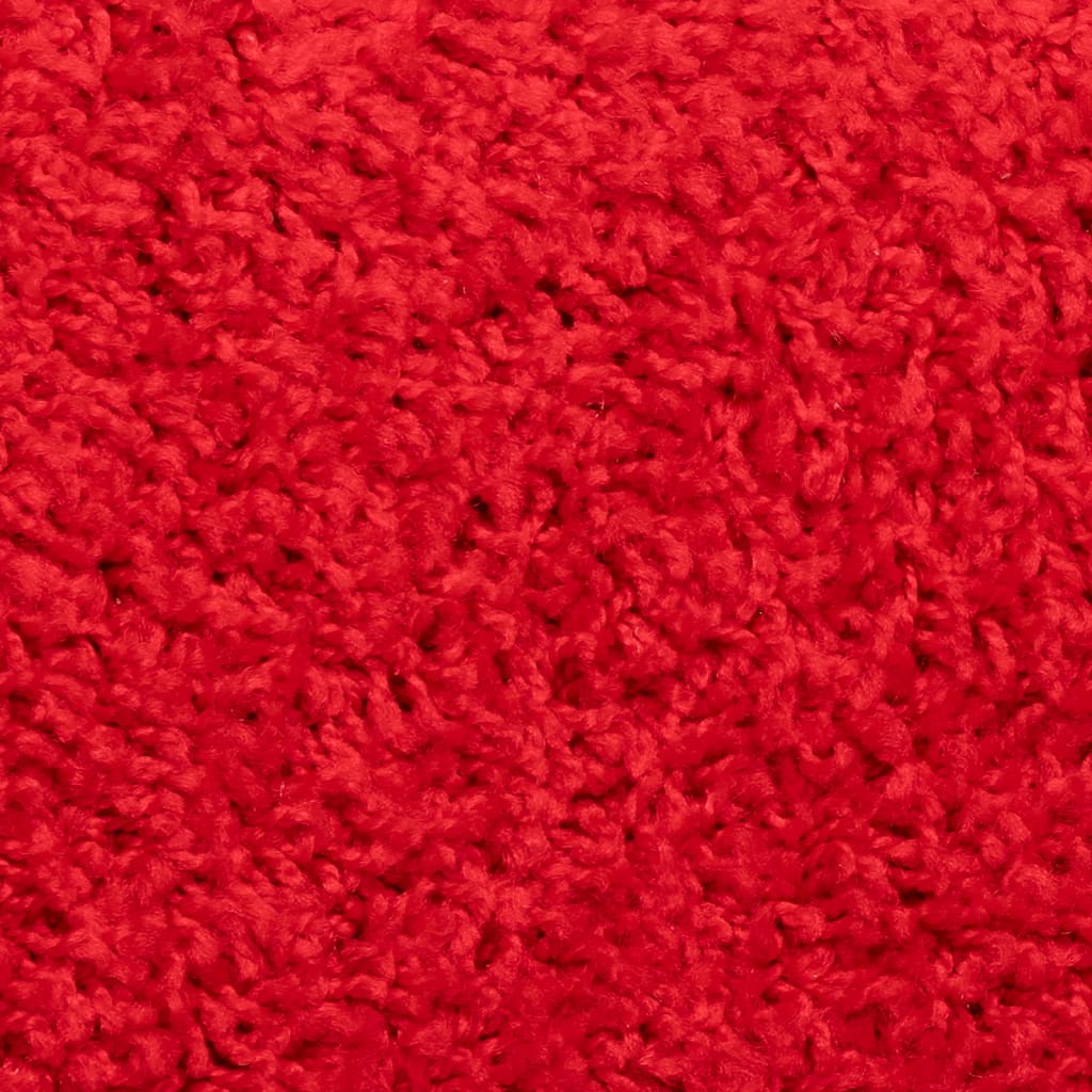 Tappetini per scale 10 pz 56x17x3 cm rossi semicircolari