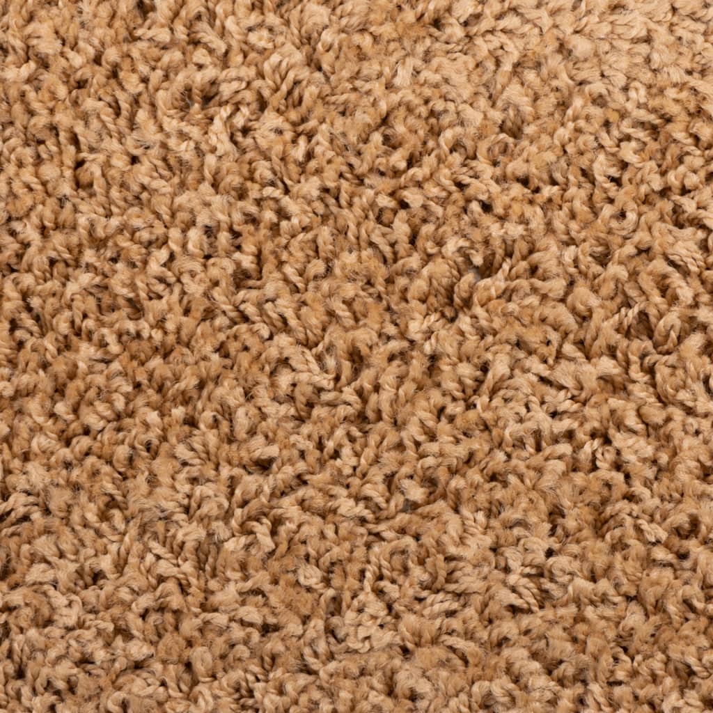 Tappetini per scale 10 pz 65x21x4 cm Beige Semicircolari Grandi
