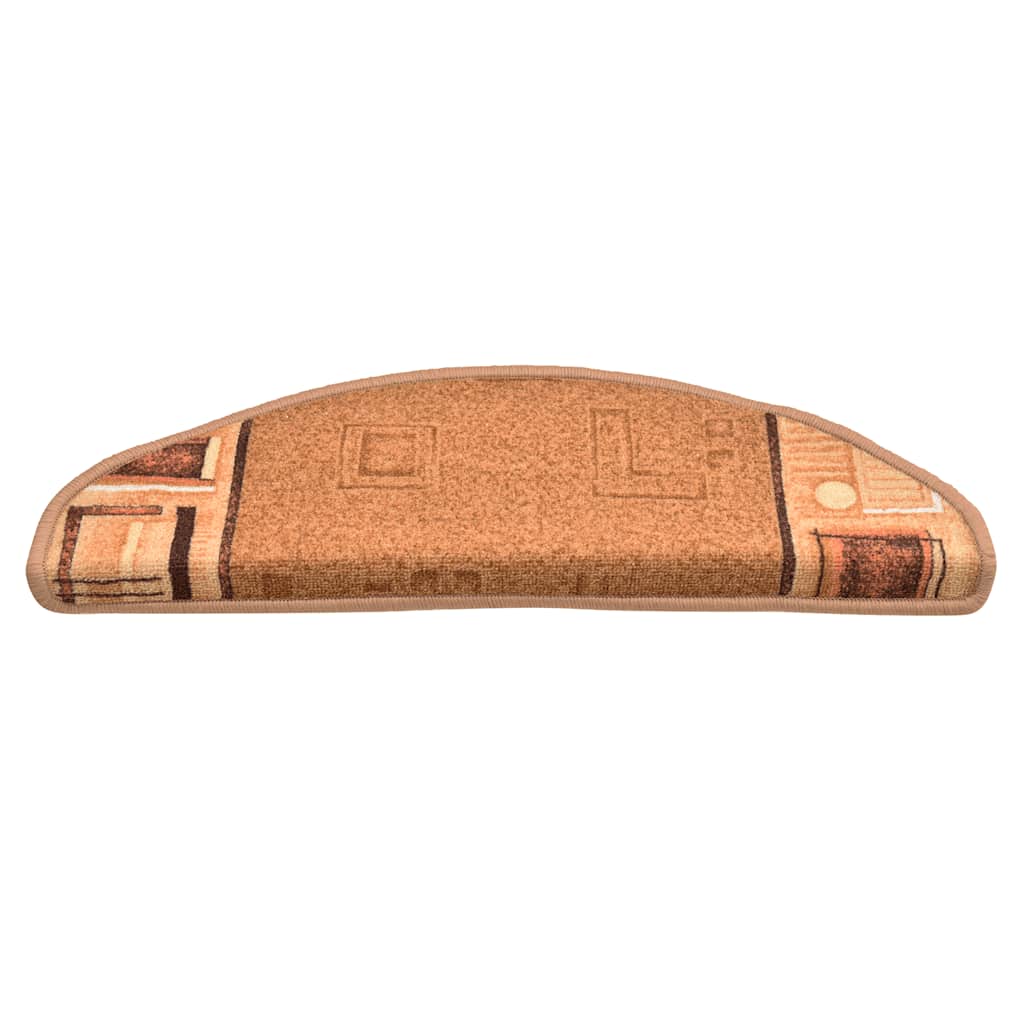 Tappetini per Scale Autoadesivi 5 pz 65x21x4 cm Beige