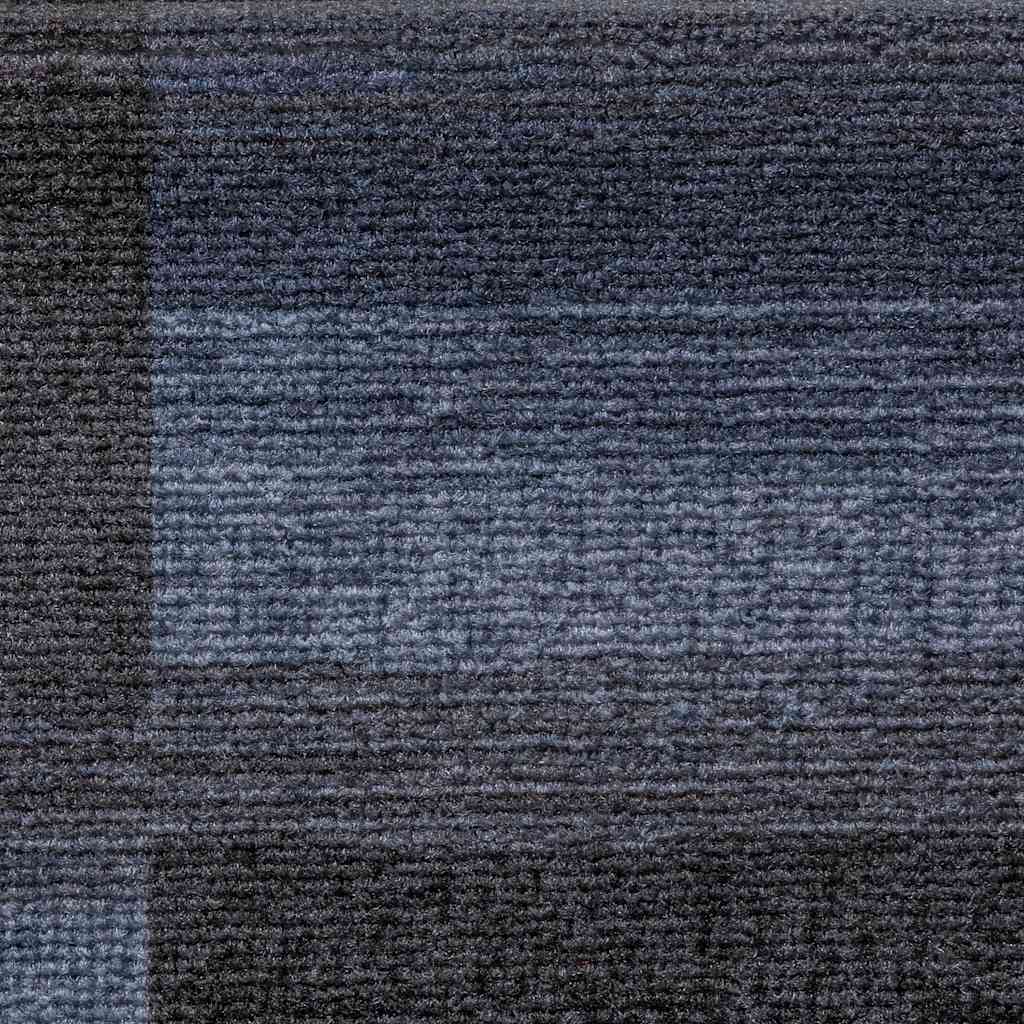 Tappetini per Scale Autoadesivi 10 pz 65x21x4 cm Nero e Grigio