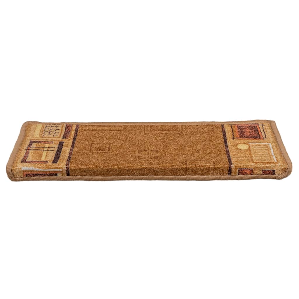 Tappetini per Scale Autoadesivi 5 pz 65x21x4 cm Beige