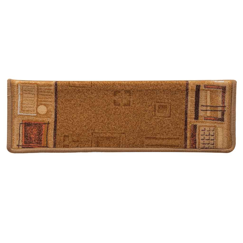 Tappetini per Scale Autoadesivi 10 pz 65x21x4 cm Beige