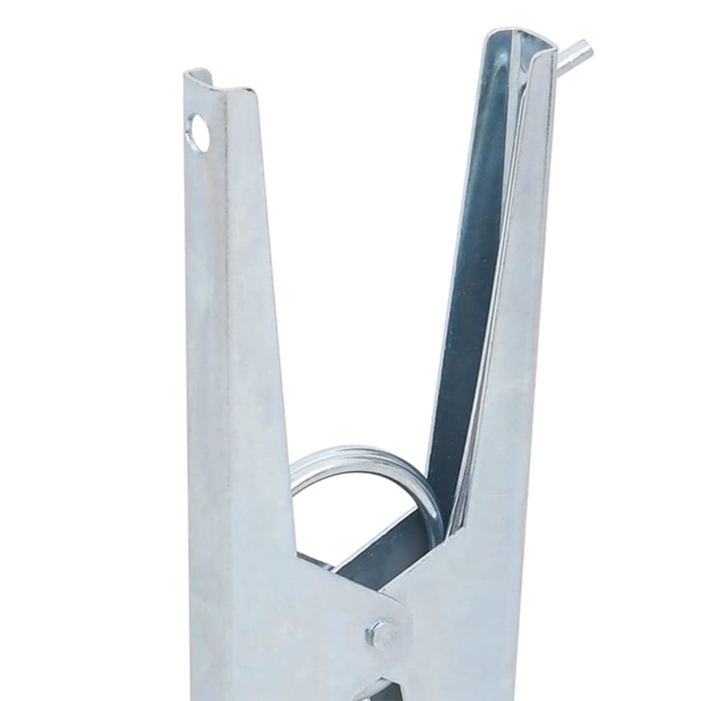 Trappole per Talpe 4 pz Argento Acciaio Zincato