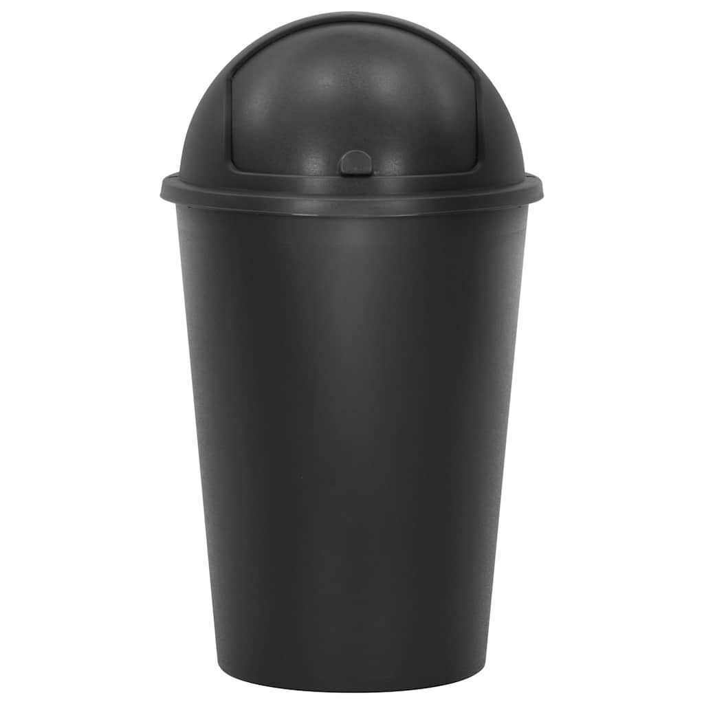 Pattumiera Singola Nera 50 L