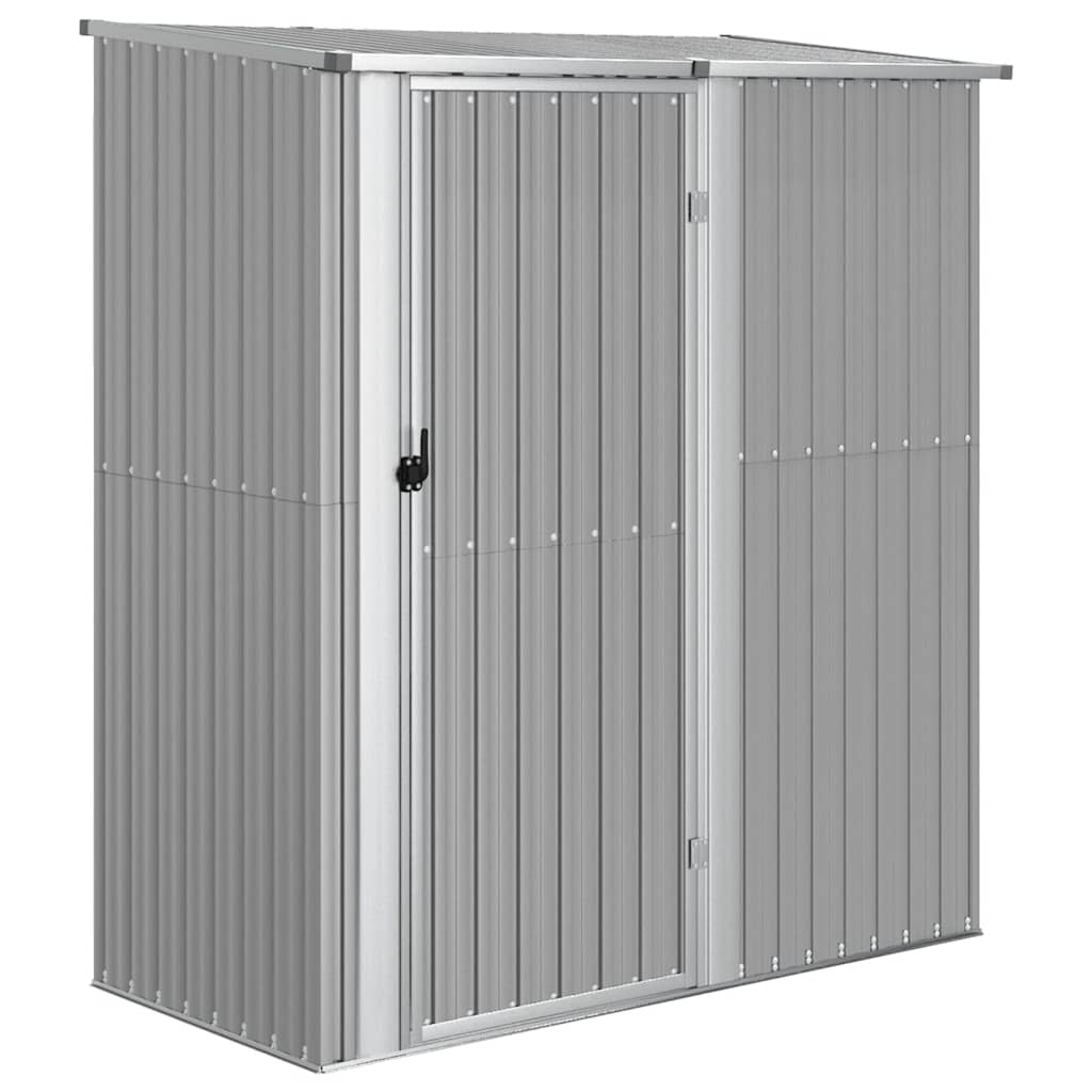 Capanno per Biciclette Grigio 180,5x97x209,5 cm Acciaio Zincato