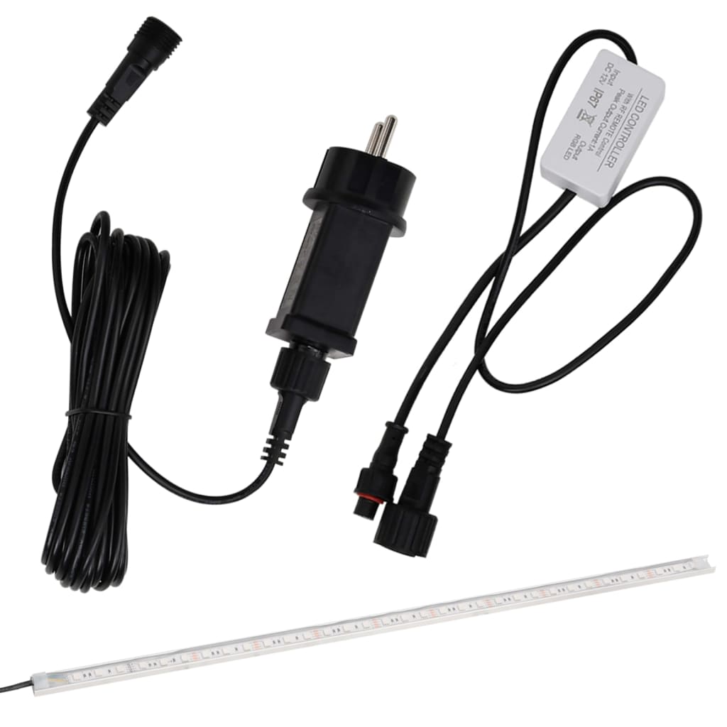 Sfioratore a Cascata con LED RGB Acrilico 45 cm