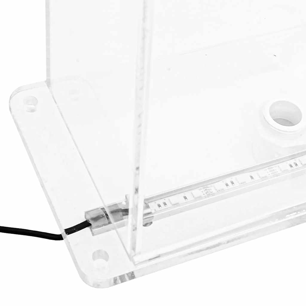 Fontana da Piscina con LED RGB in Acrilico 51 cm