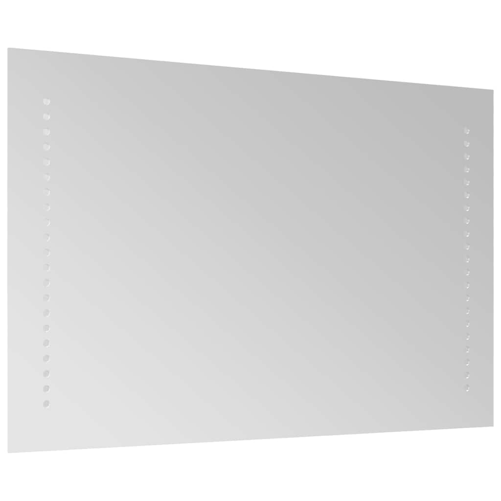 Specchio da Bagno con Luci LED 70x40 cm