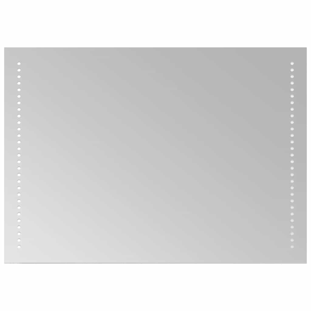 Specchio da Bagno con Luci LED 70x50 cm
