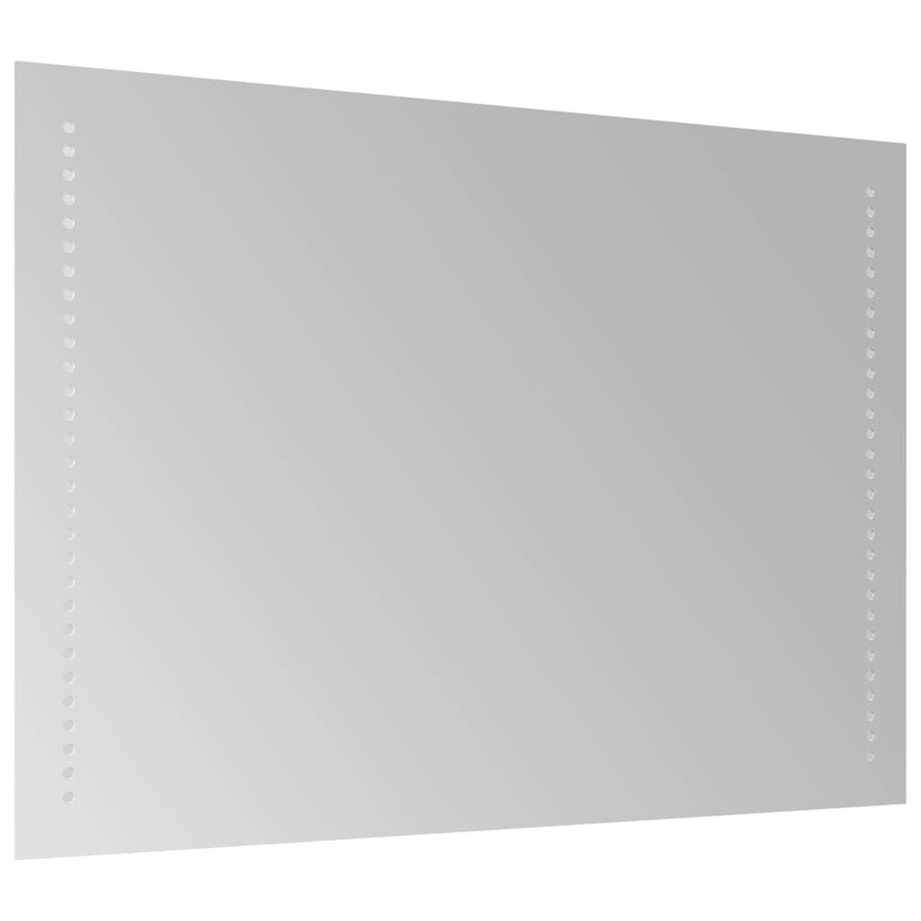 Specchio da Bagno con Luci LED 70x50 cm