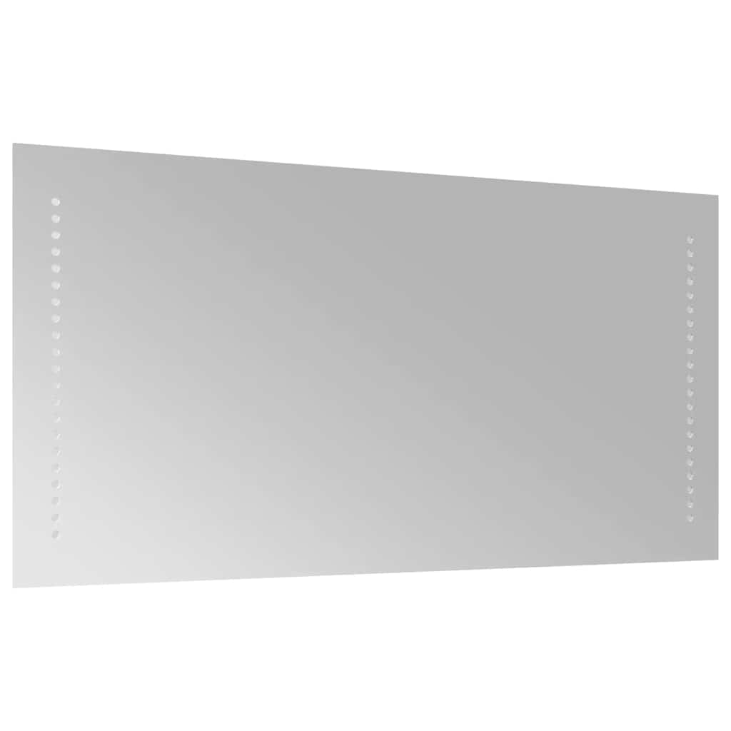 Specchio da Bagno con Luci LED 80x40 cm