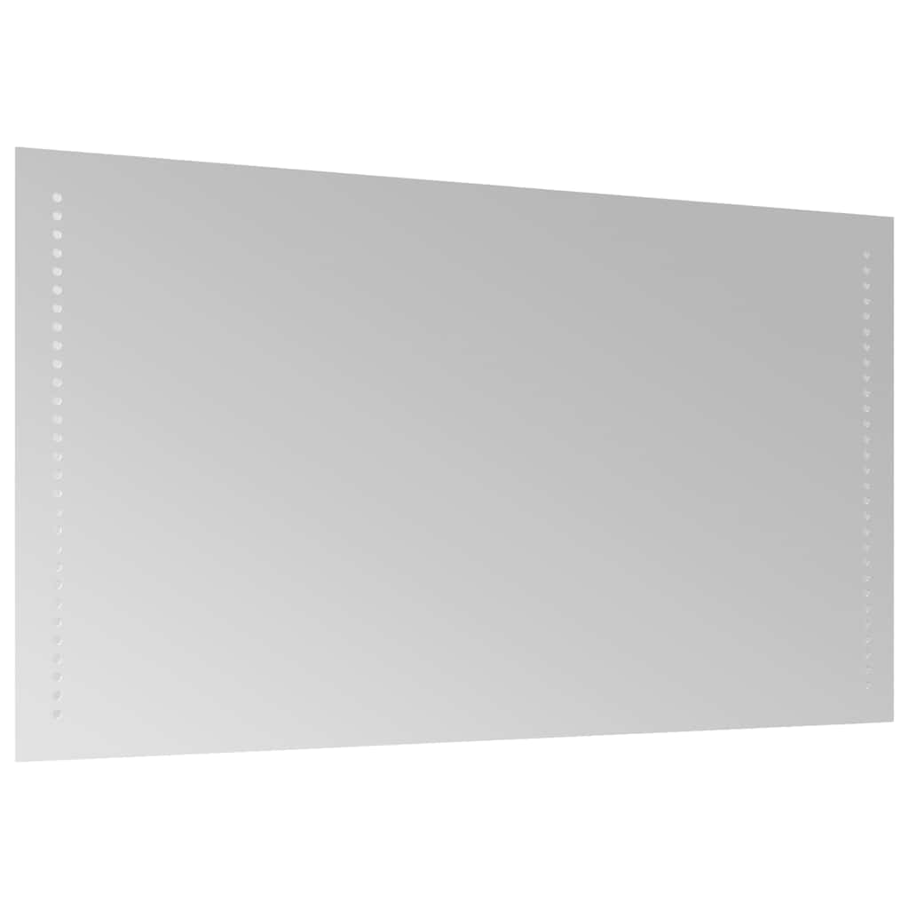 Specchio da Bagno con Luci LED 90x50 cm