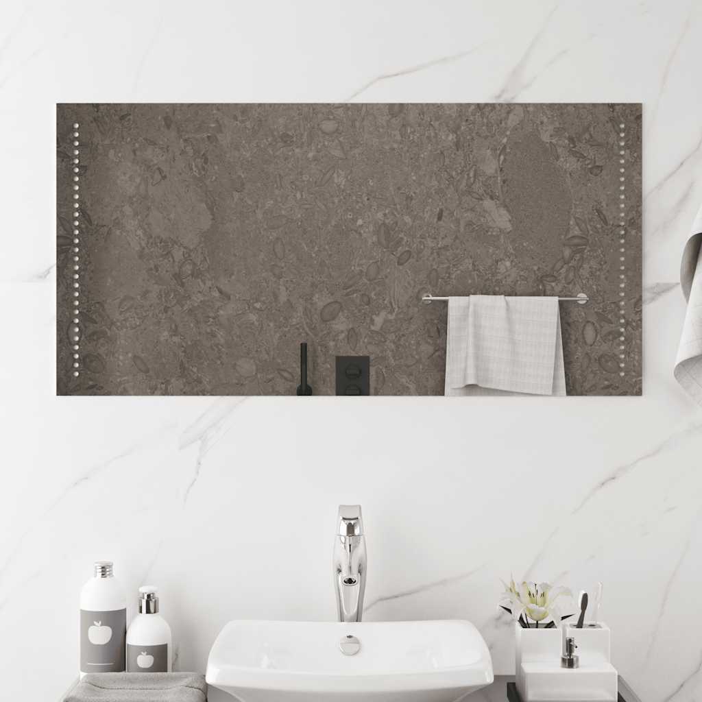Specchio da Bagno con Luci LED 100x50 cm