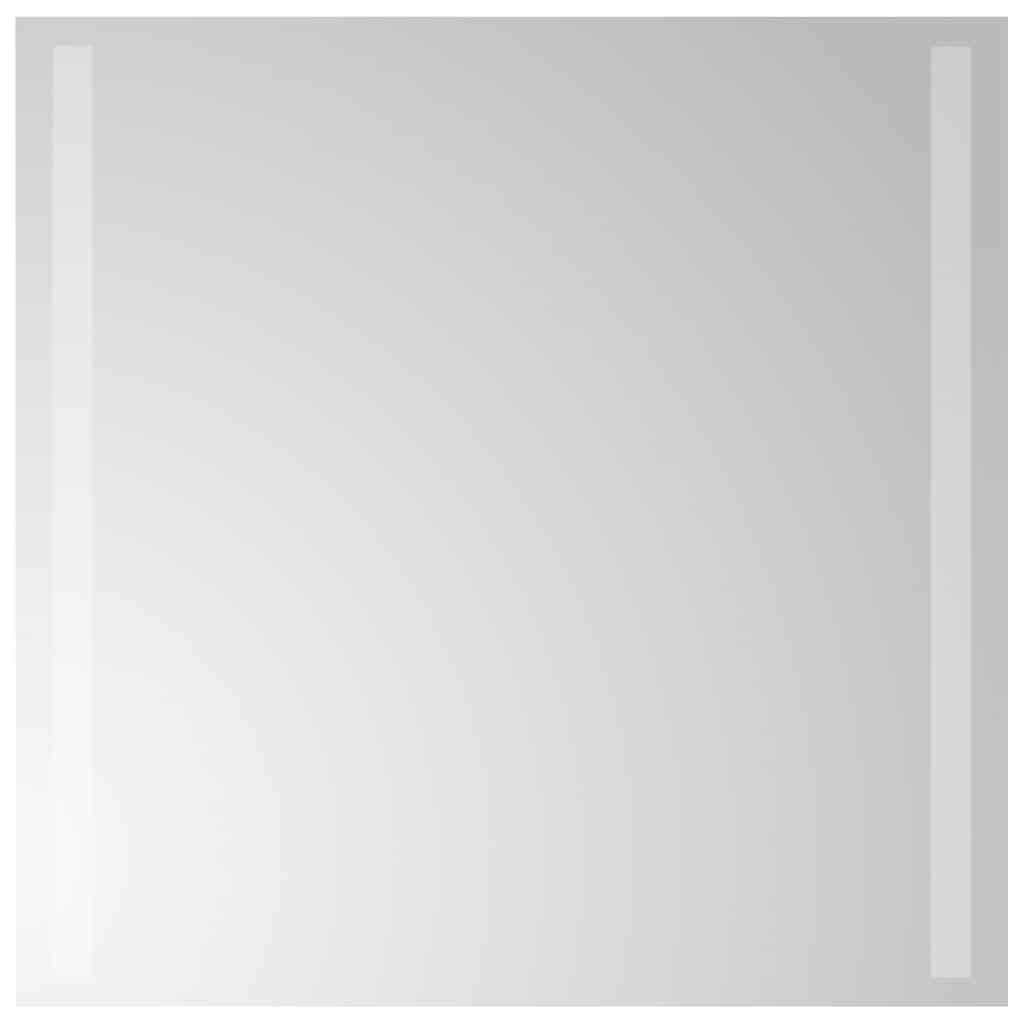 Specchio da Bagno con Luci LED 50x50 cm