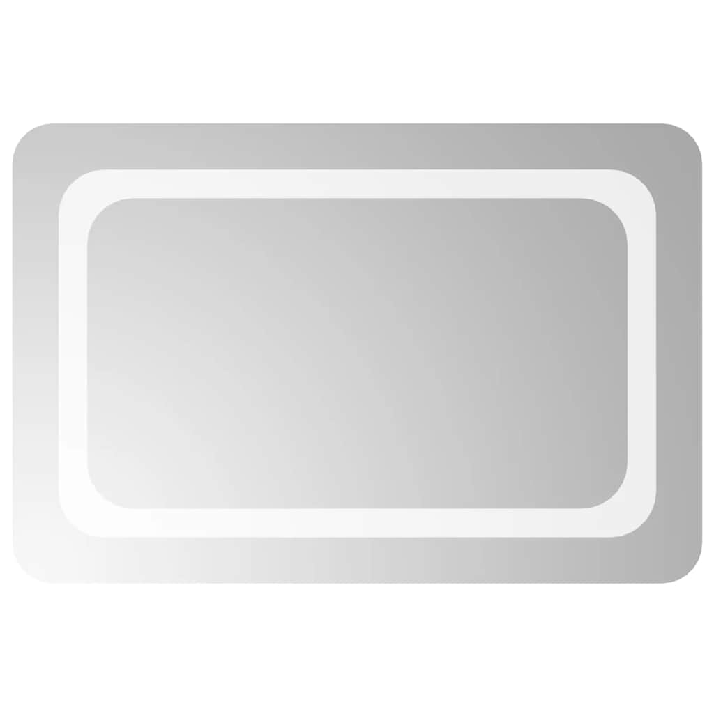 Specchio da Bagno con Luci LED 60x40 cm