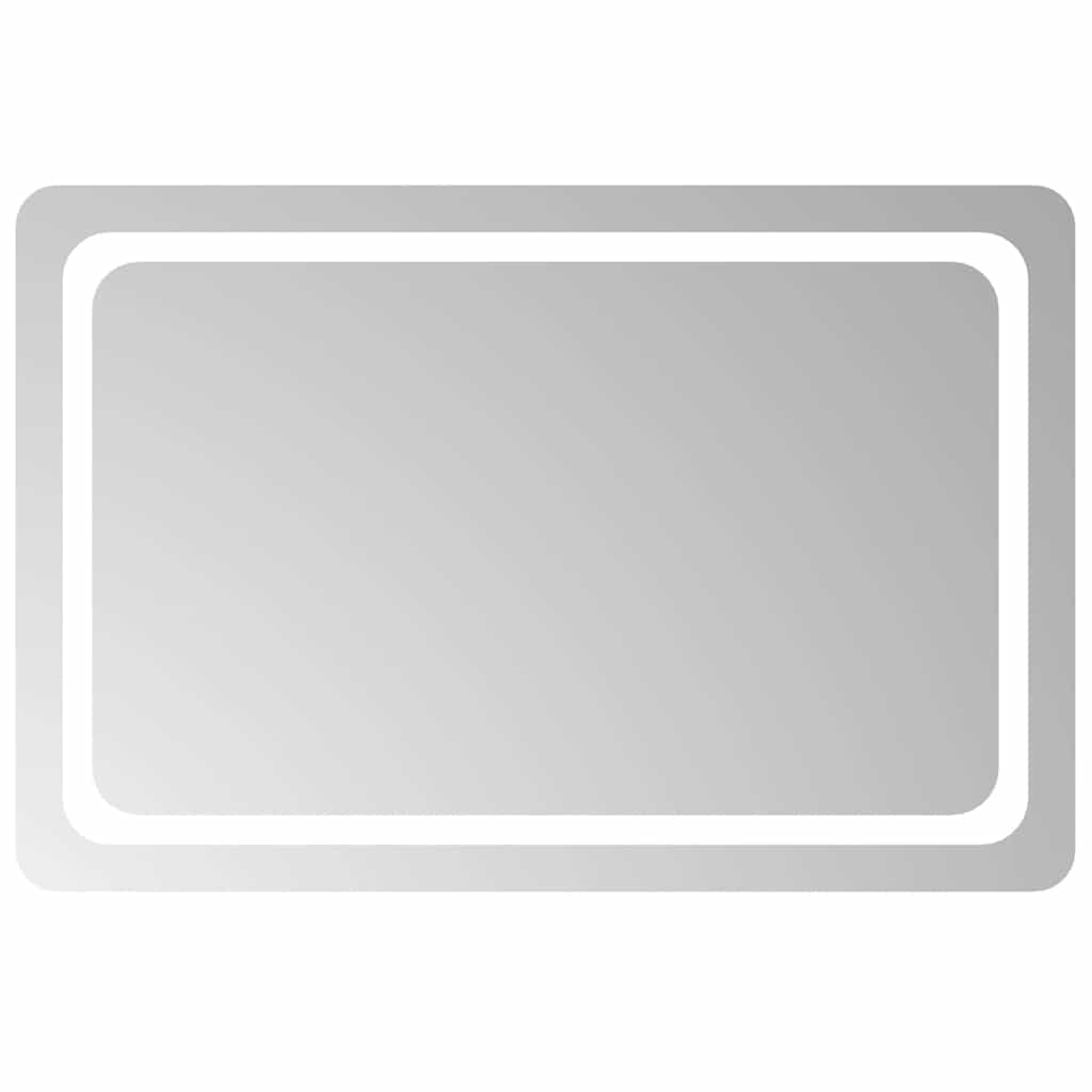 Specchio da Bagno con Luci LED 90x60 cm