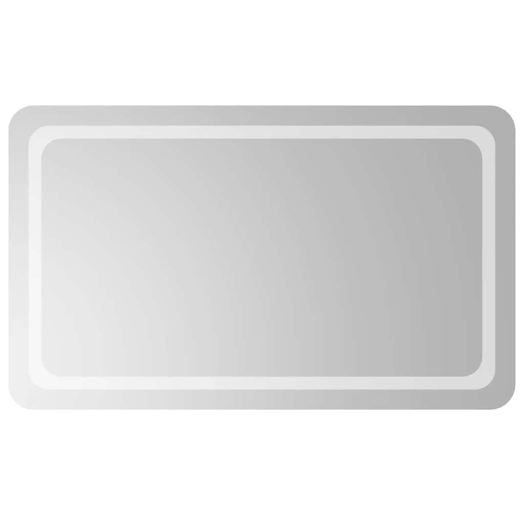 Specchio da Bagno con Luci LED 100x60 cm