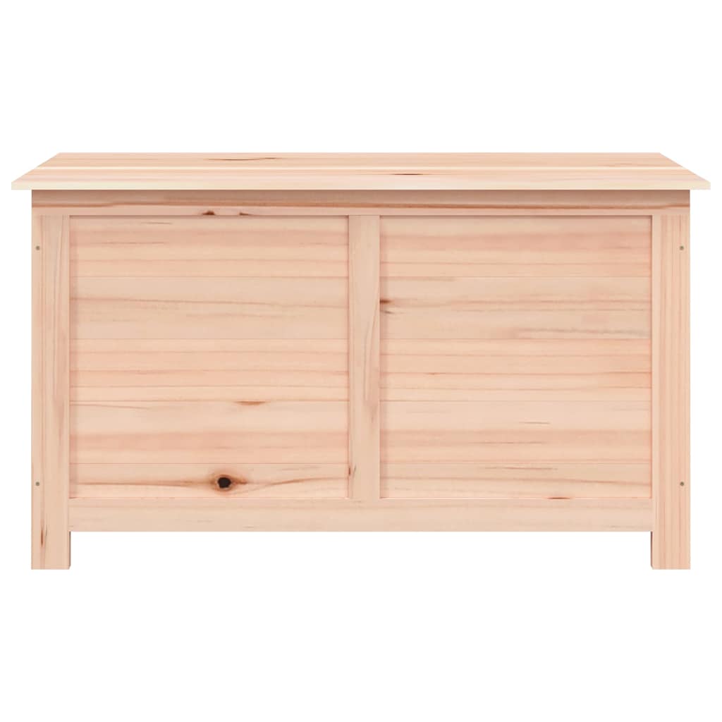 Scatola per Cuscini da Esterno 100x50x56cm Legno Massello Abete