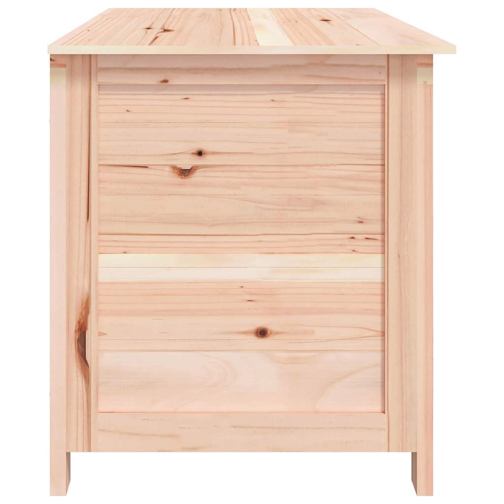 Scatola per Cuscini da Esterno 100x50x56cm Legno Massello Abete