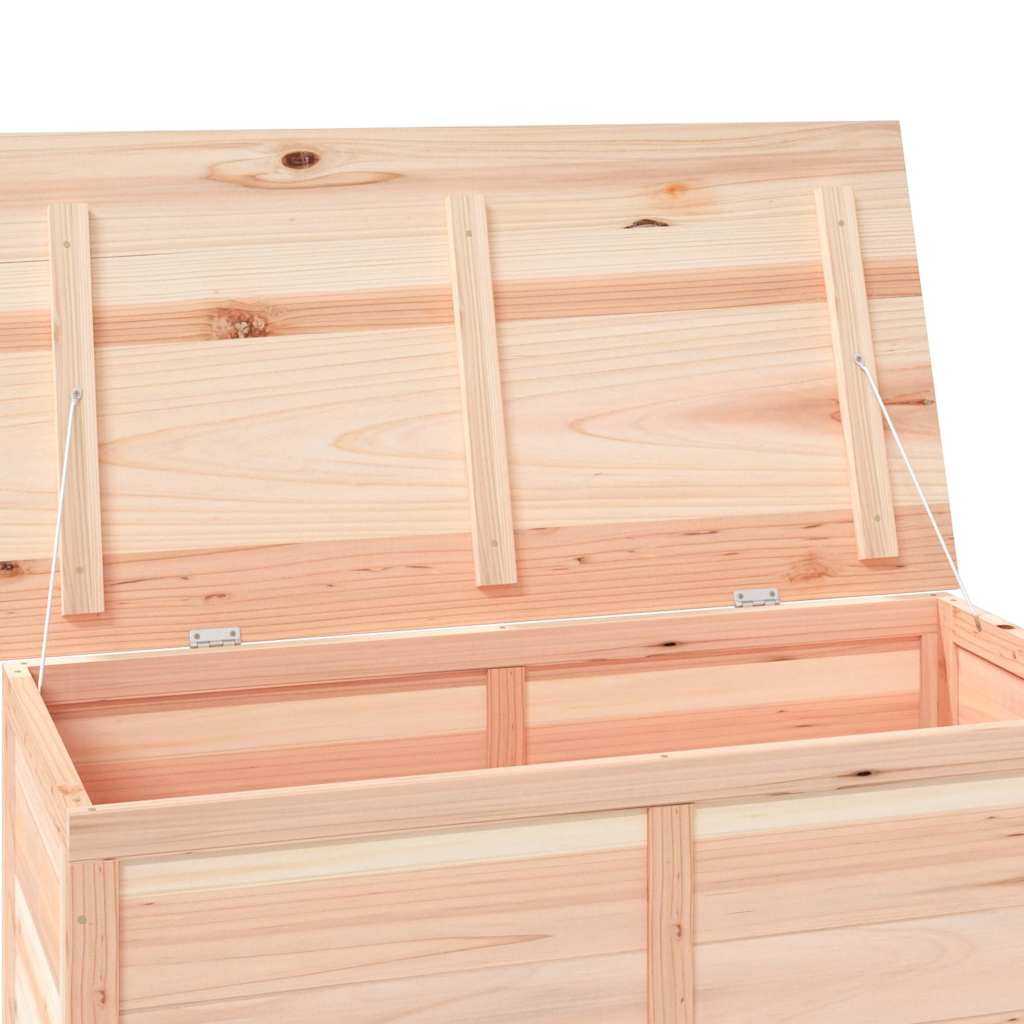 Scatola per Cuscini da Esterno 100x50x56cm Legno Massello Abete