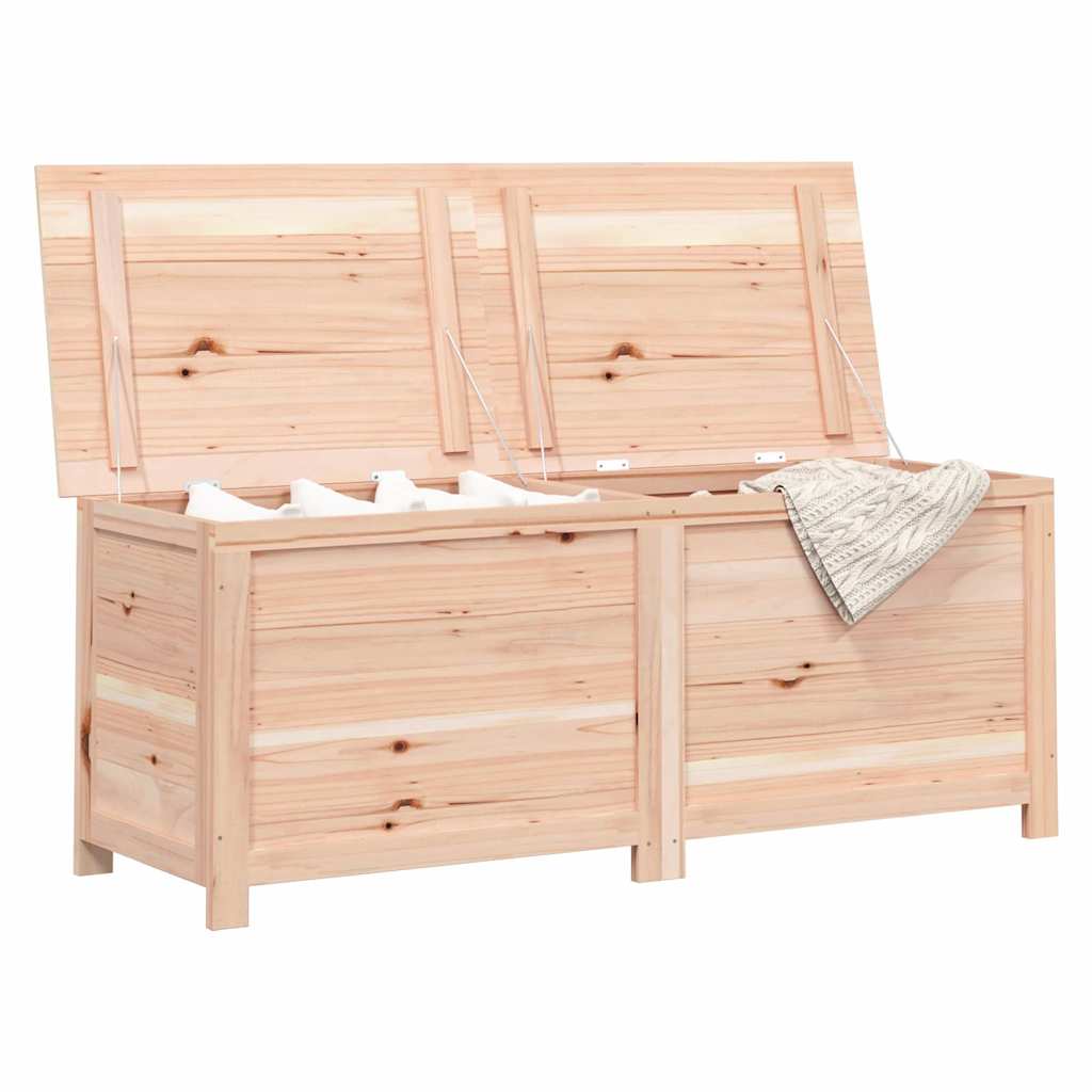 Scatola per Cuscini da Esterno 150x50x56cm Legno Massello Abete