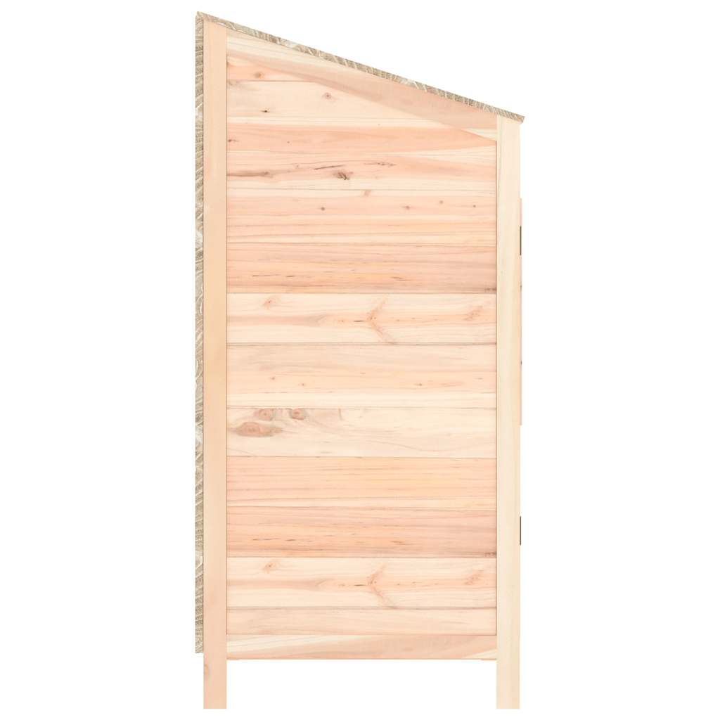Capanno da Giardino 55x52x112 cm in Legno Massello di Abete