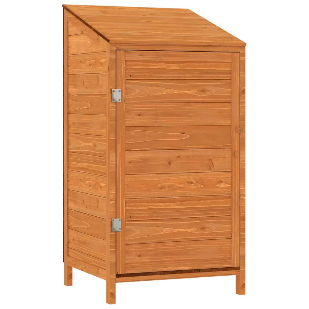 Capanno da Giardino Marrone 55x52x112 cm Legno di Abete